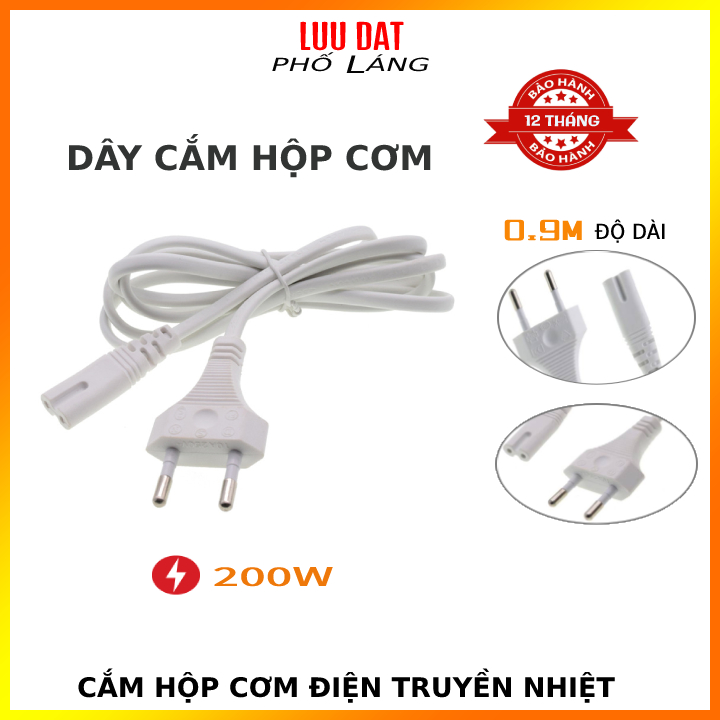 dây cắm điện hộp cơm Komasu, Chefman, Magic