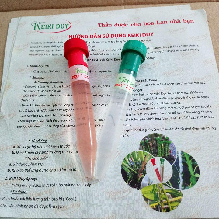 [HCM]Kích Kie Duy Đỏ Pro Cho Phong Lan 10ml