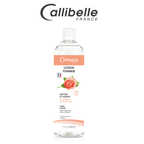 Nước hoa hồng Callibelle giúp làm sạch da và se khít lỗ chân lông 500ml cao cấp