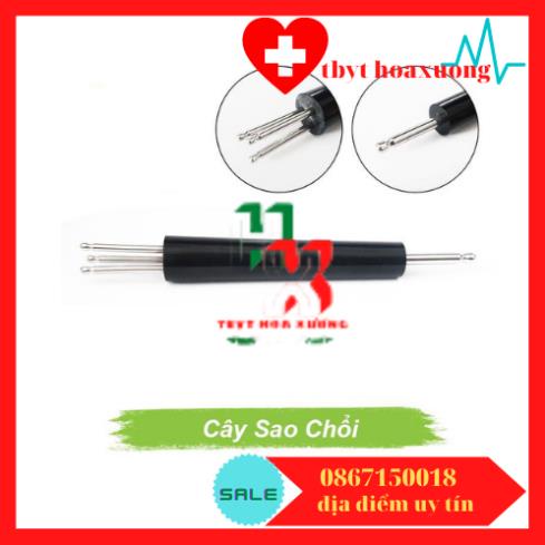 Cây sao chổi diện chẩn- dò 3 chấu