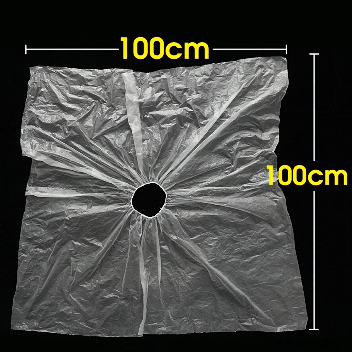 Improved version of thick nylon hair dyeing cape