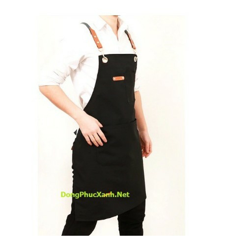 Tạp dề phục vụ nam nữ Tạp dề pha chế cao cấp