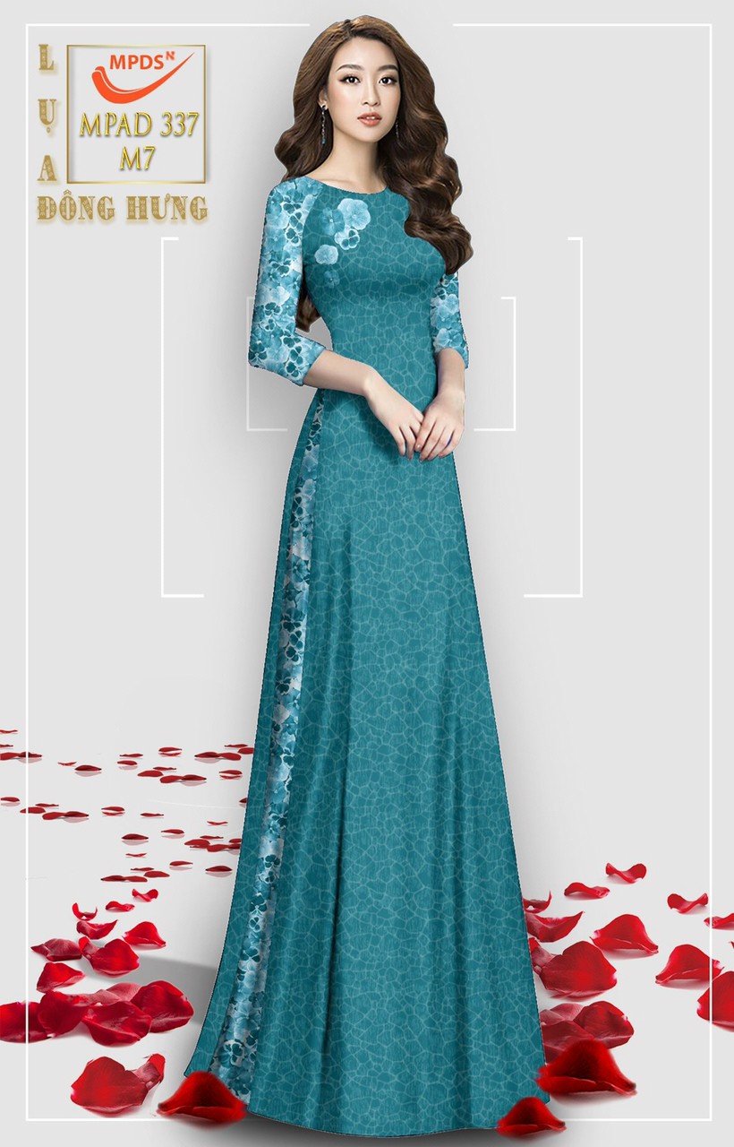 Vải áo dài lụa đông hưng, đẹp - độc - lạ - hợp xu hướng - đủ màu ms427