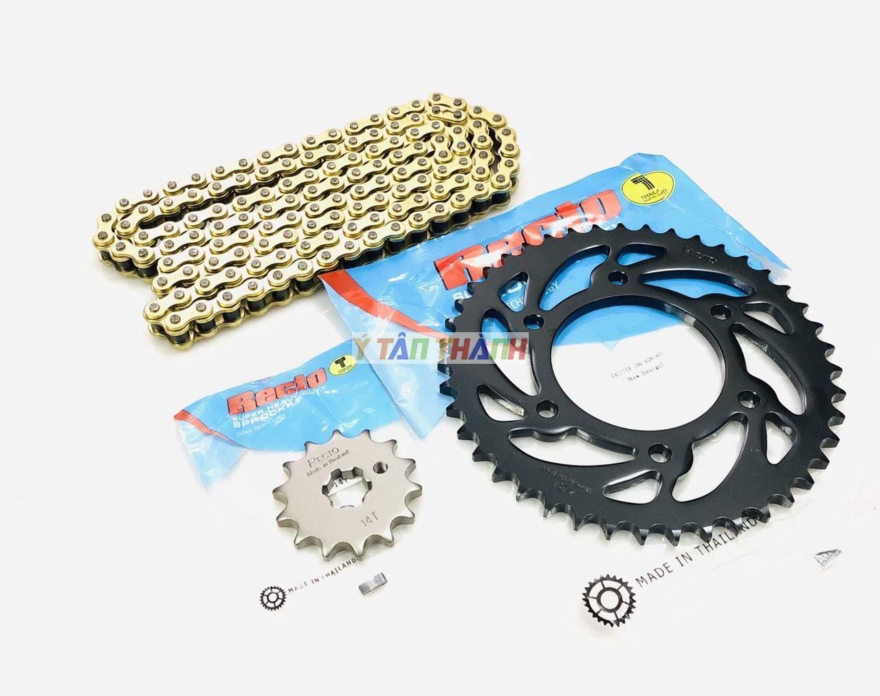Nhông Sên Dĩa Recto Exciter 150 - Sản Phẩm Chất Lượng Cao,Top Gian Hàng Uy Tín, Giá Cả Cực Tốt, Mua Ngay.