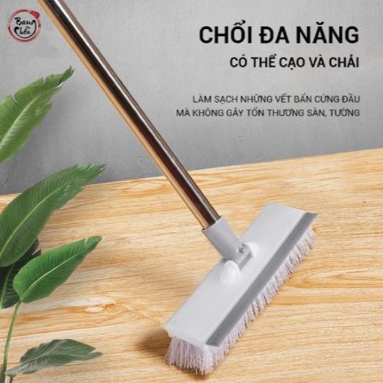 BÁO GIÁ Chổi Chà Sàn Thông Minh 2 Mặt | Shopee Lazada Sendo Tiki mới nhất 42 Chổi chà sàn thông minh BANG CHỔI gạt nước cọ sàn nhà vệ sinh 2 mặt tiện dụng LS-CQN