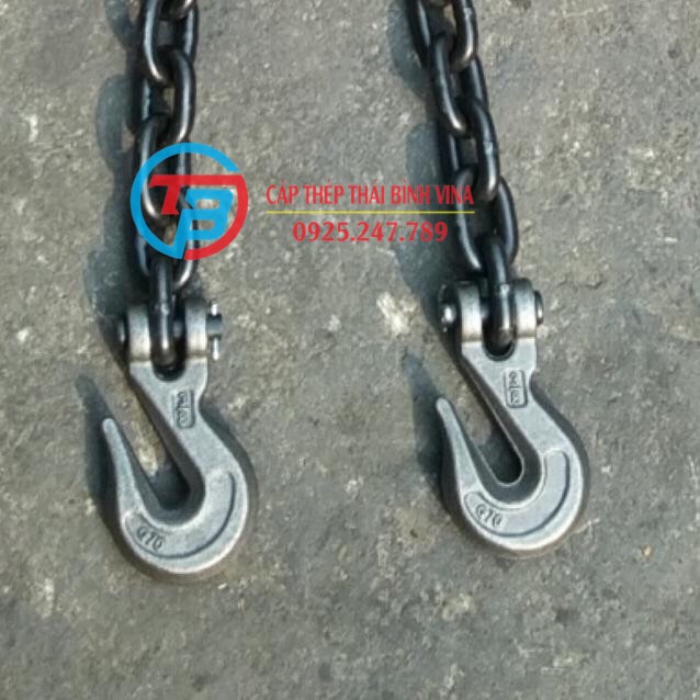 Móc Xích Cẩu phi 6 ,phi 8,phi 10, phi12 công ty cáp thép THÁI BÌNH VINA
