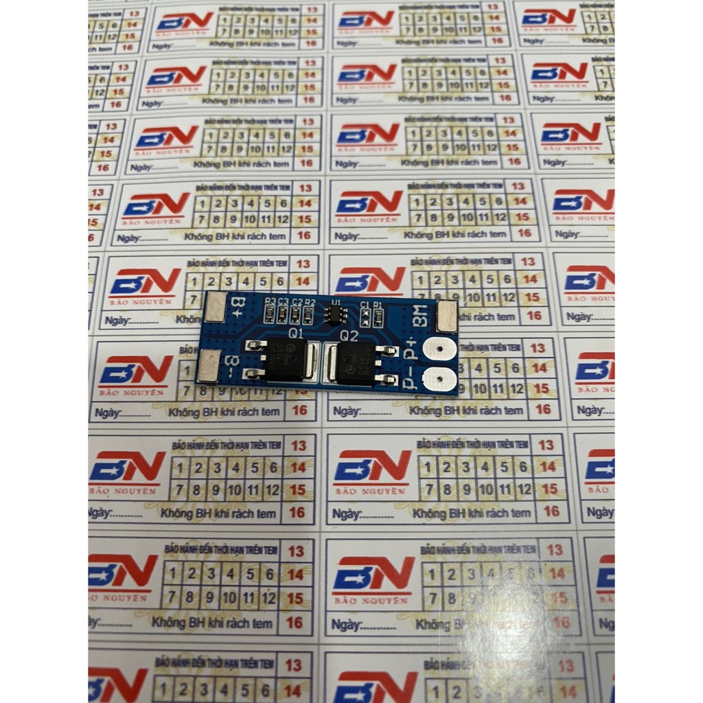 Mạch 2S 8A-15A Bảo Vệ Pin Lithium 18650