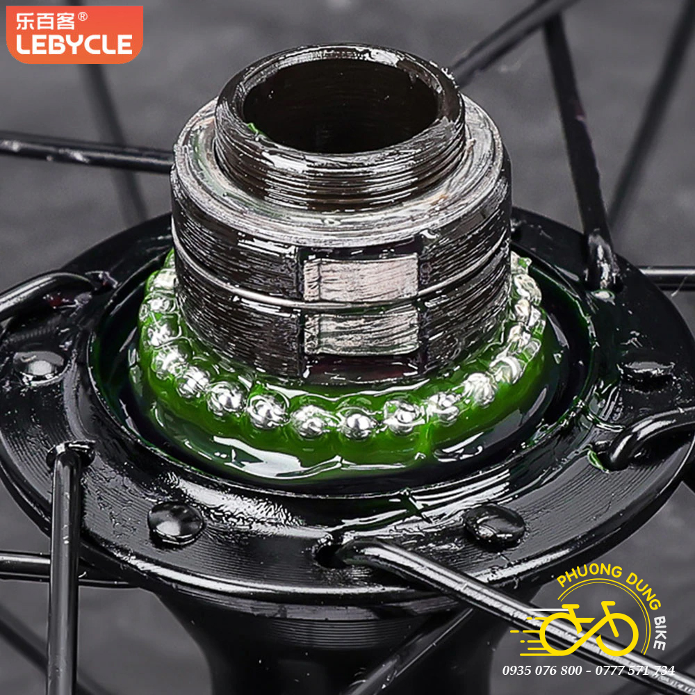 Lebycle Premium Grease 50g Heat-Resistant Bicycle Lubricant – Lubricant for Bearings, Hubs, Gears, Center Axles, Pedals, and Neck Cups