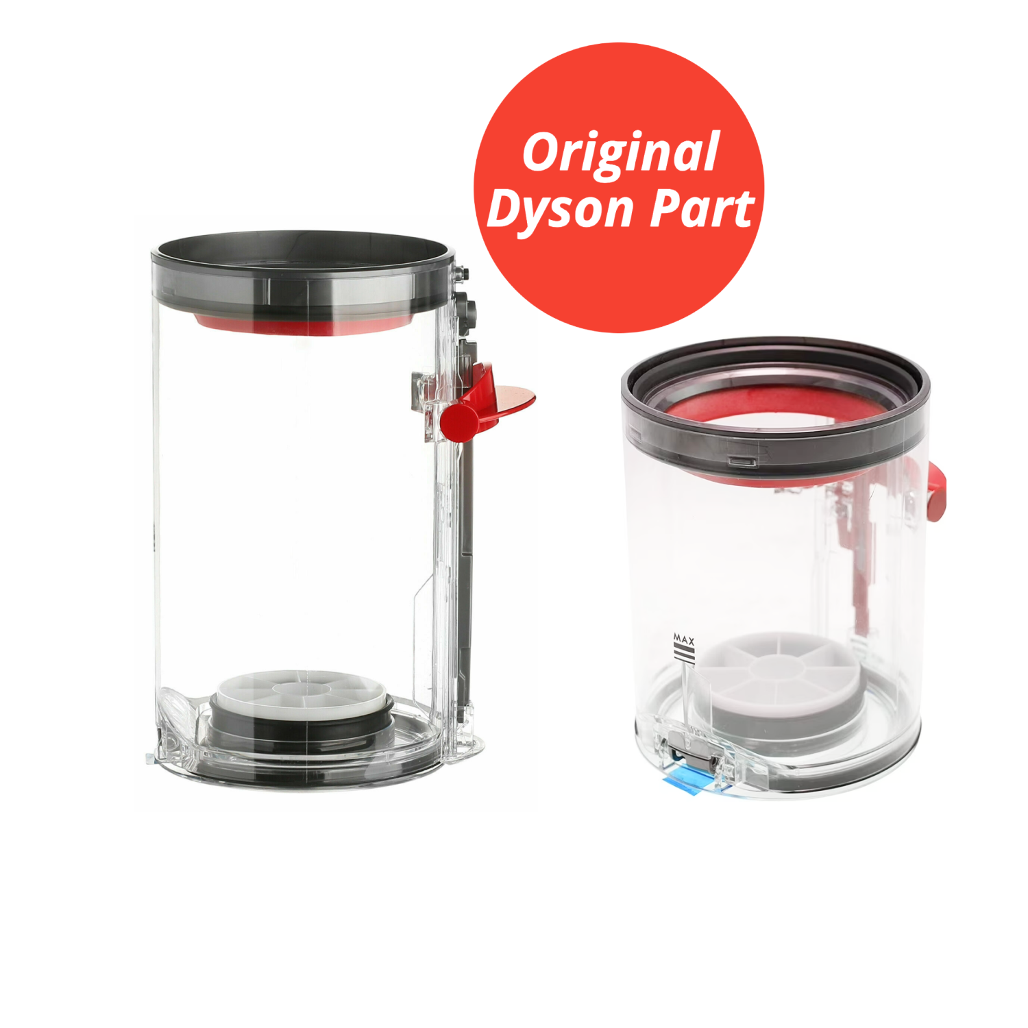 Chính hãng likenew - Hộp đựng bụi rác máy hút bụi dyson V10 SV12