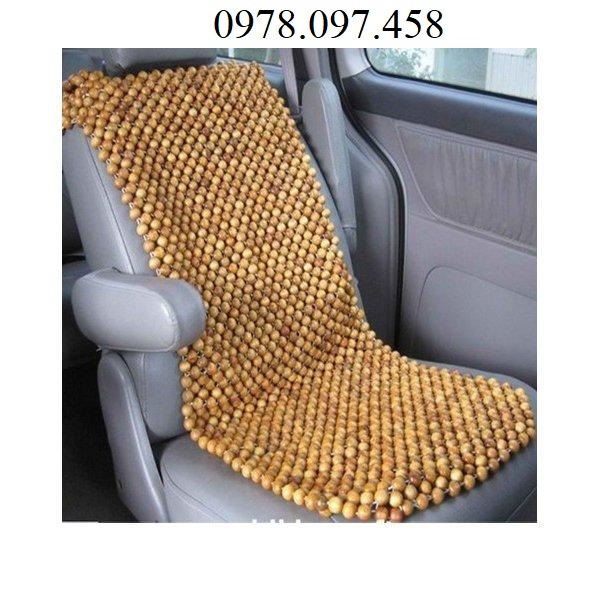 Đệm ghế ô tô hạt gỗ thông