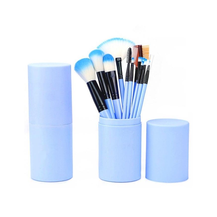 [HCM]Bộ Cọ Trang Điểm 12 Món Kèm Ống Đựng