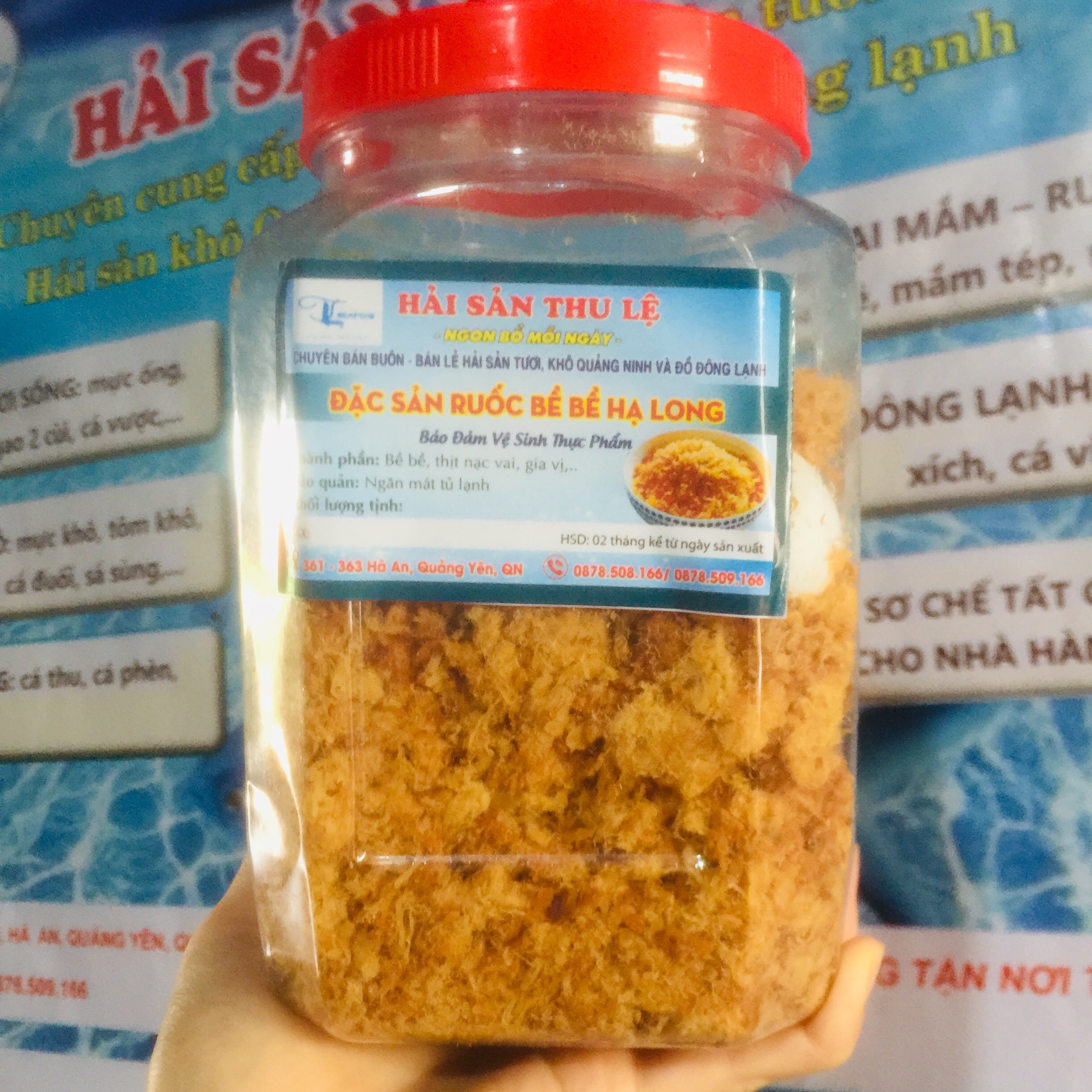 [hàng mới về !] - RUỐC BỀ BỀ THỊT, Ruốc tôm tít - ĐẶC SẢN CÔ TÔ 300g