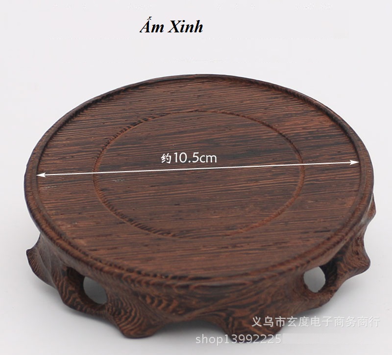 Đế kê ấm trà tử sa, lư hương