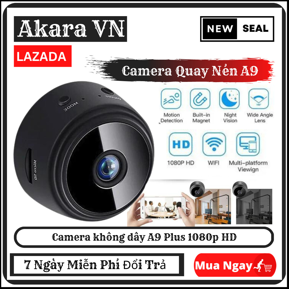 Camera A9 siêu nhỏ