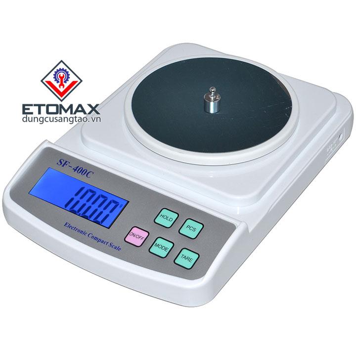 Cân điện tử tiểu ly để bàn 500g x 0.01g SF-400C