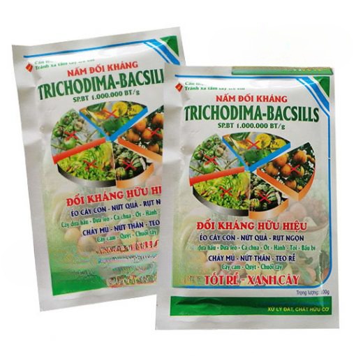 Men vi sinh EM nấm tricho - chế phẩm ủ phân trichoderma bacillus 50g