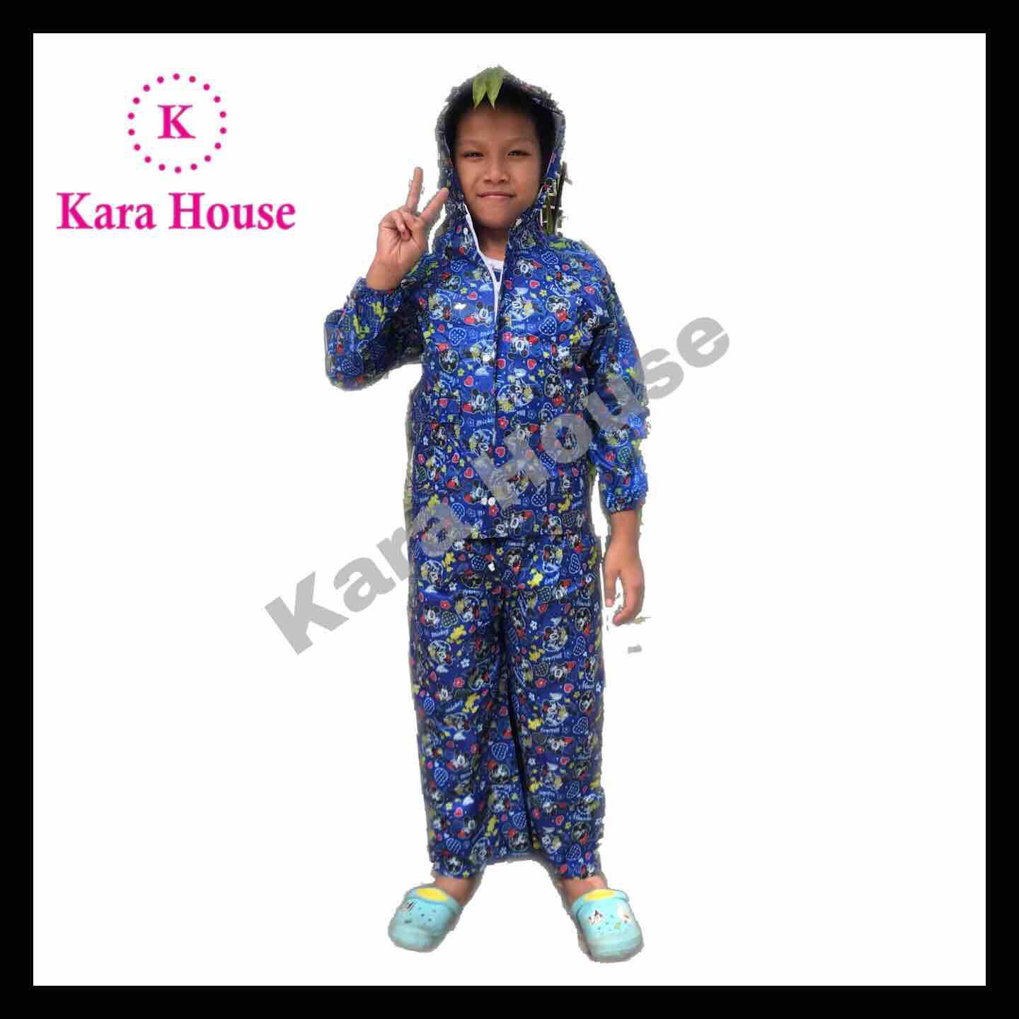 [HCM]Áo mưa bộ trẻ em vải dù cao cấp