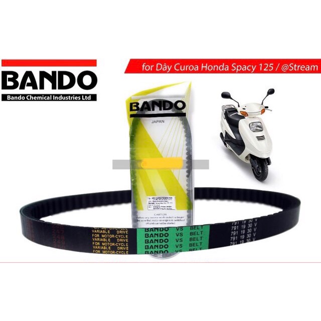Dây curoa xe @stream spacy 125 esky/spacy 125