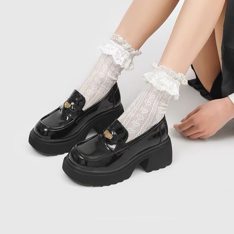 [SIÊU SALE NĂM MỚI] Giày oxford đốc nữ da cao cấp độn đế 7cm Jo20 (Form to)