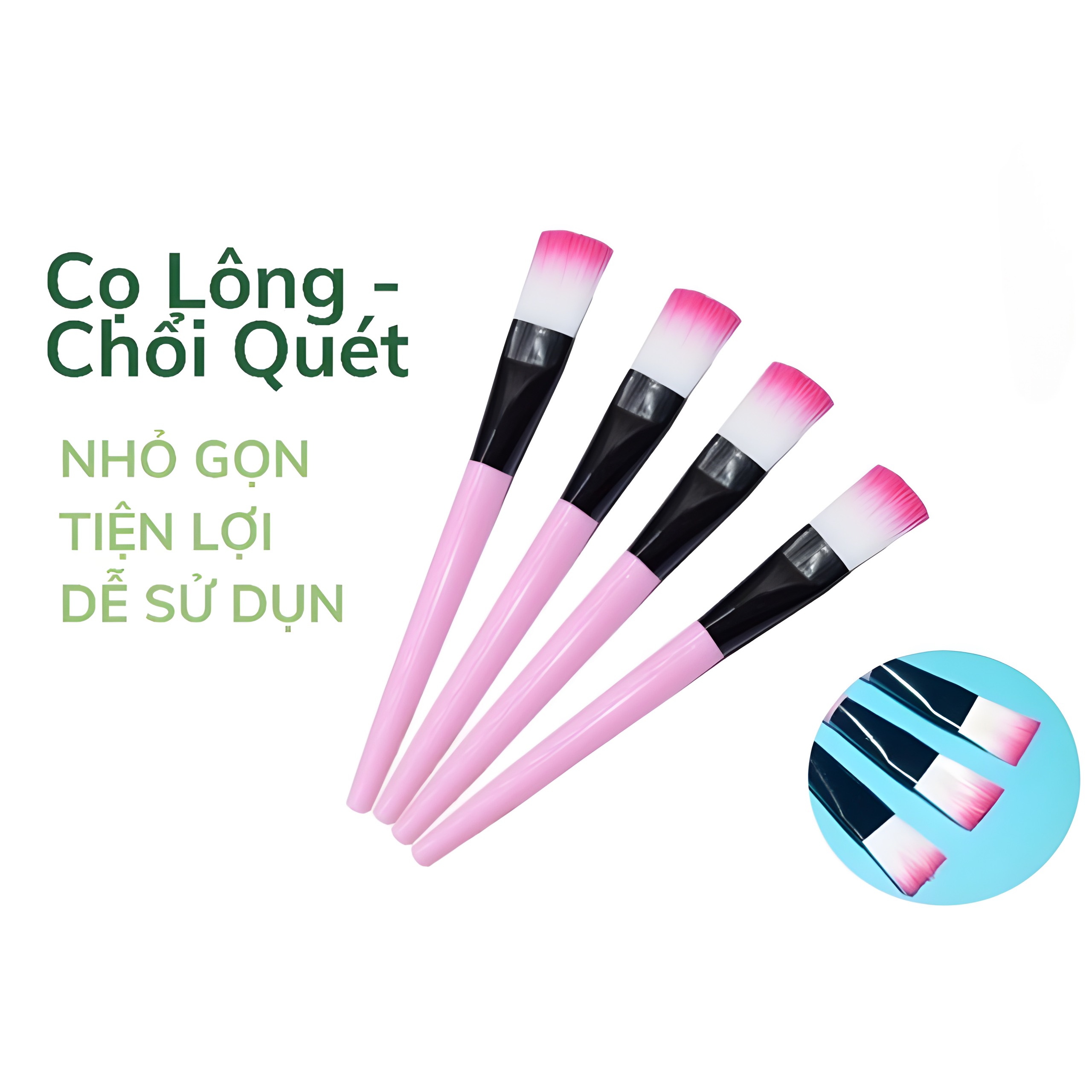 Combo 100 cọ quét mặt nạ [loại 1]