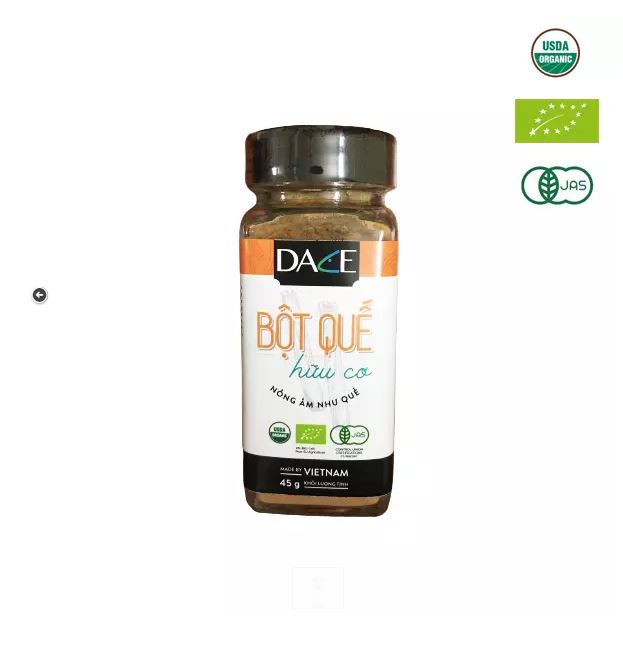 Dace Organic Cinnamon Powder 45g
