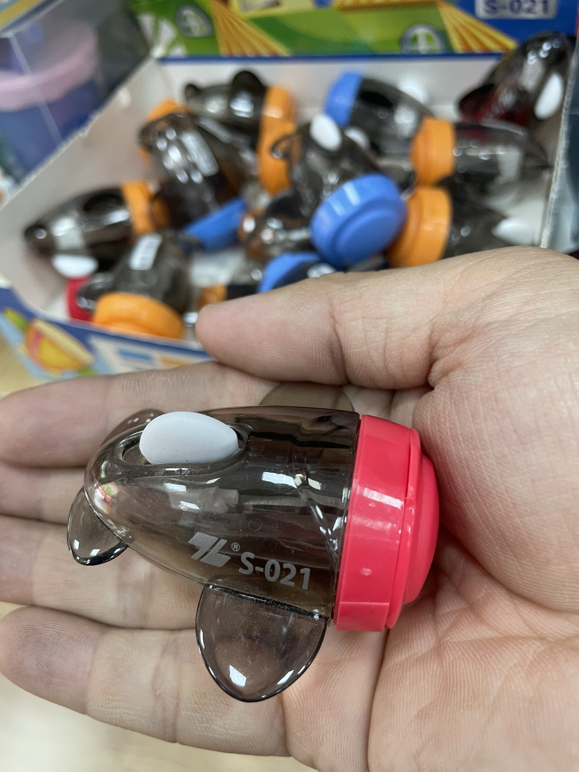 (1 Cái) Chuốt gọt bút chì hình máy bay Thiên Long S-021