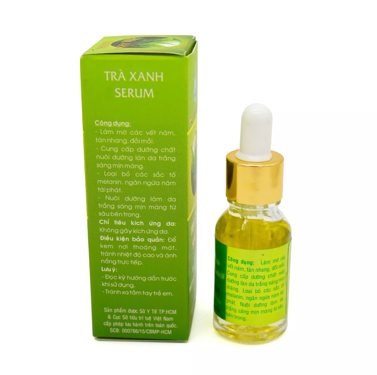 [HCM]Serum Trà Xanh Nám Tàn Nhang Đồi Mồi (15ml)