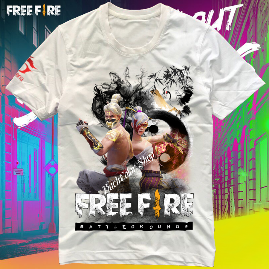 Áo Thun Free Fire Thích Khách Âm Dương T