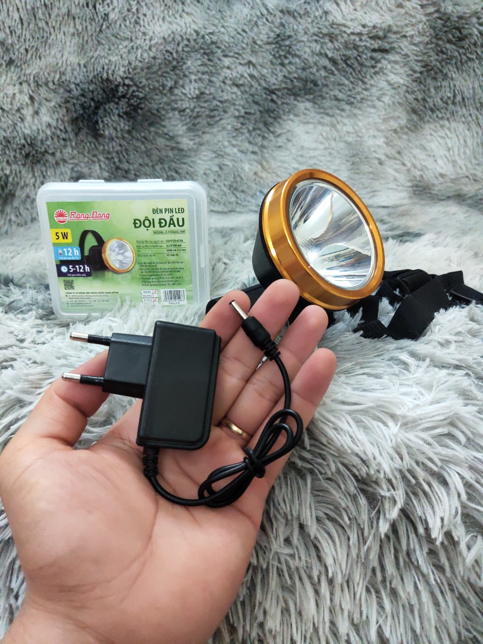 Đèn Pin Đội Đầu LED 5w Cao Cấp Rạng Đông D PDD03L/5W