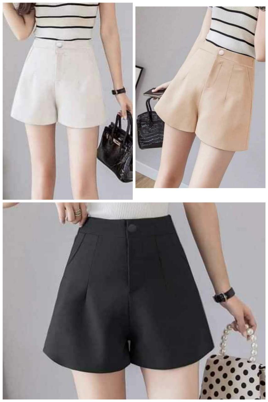 Quần SHORT nữ cạp cao ,, Quần Đùi nữ lưng cao