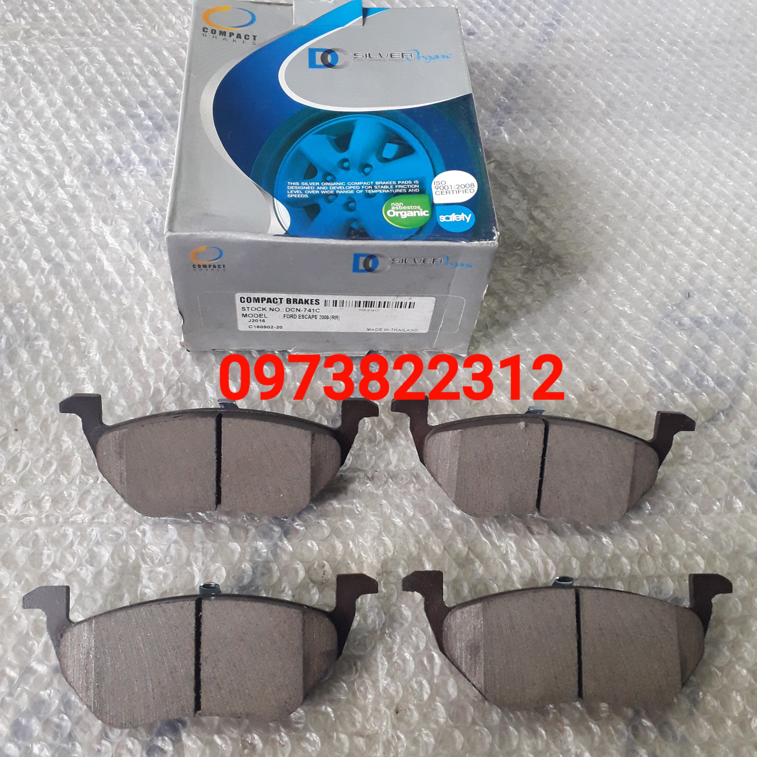 Má phanh sau Escape 08-15 ( Giá 1 Bộ) COMPAC
