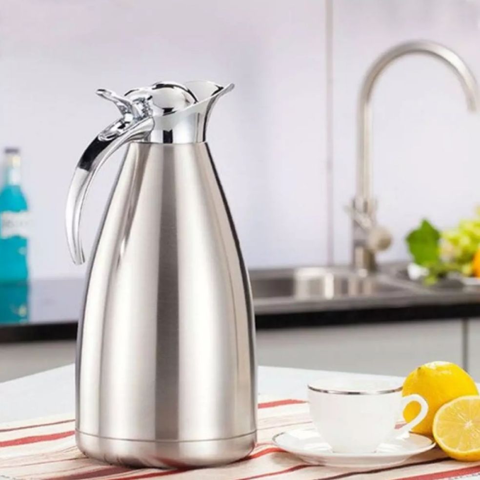 Phích giữ nhiệt cao cấp INOX 304. Dung tích 2 lít. Sang trọng, bền đẹp.