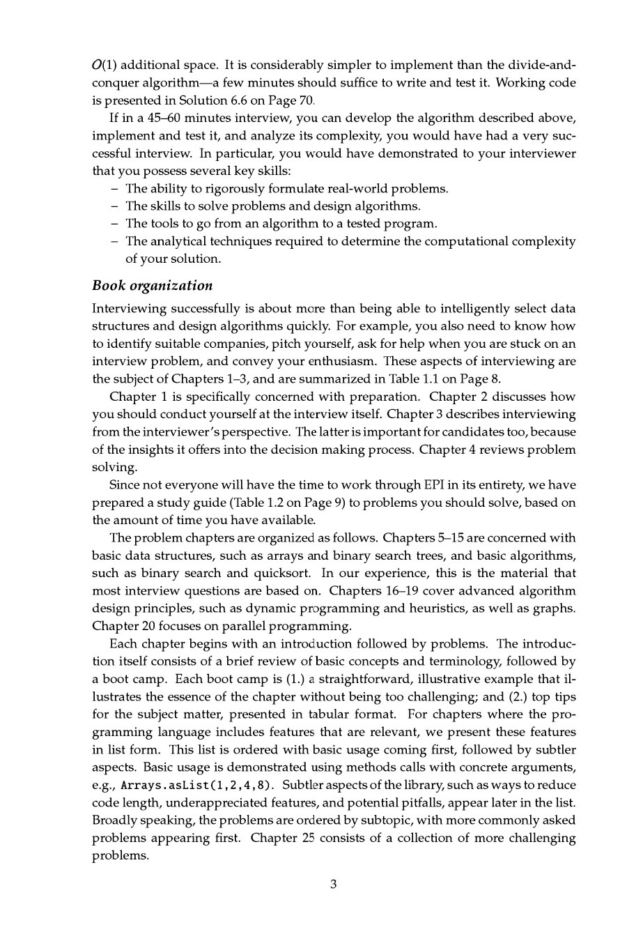 Elements of Programming Interviews in Java