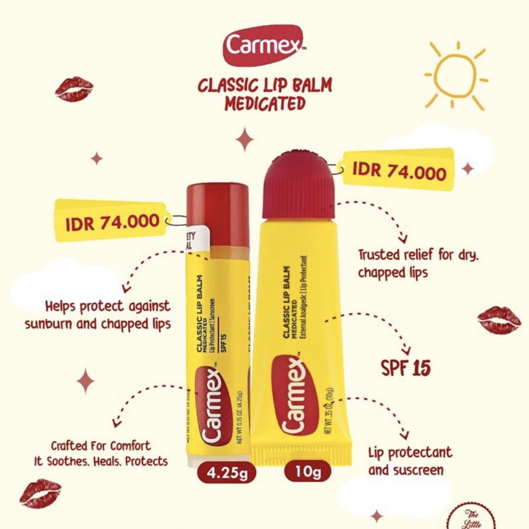 allbyvy | Son Dưỡng Môi Carmex Moisturizing Lip Balm