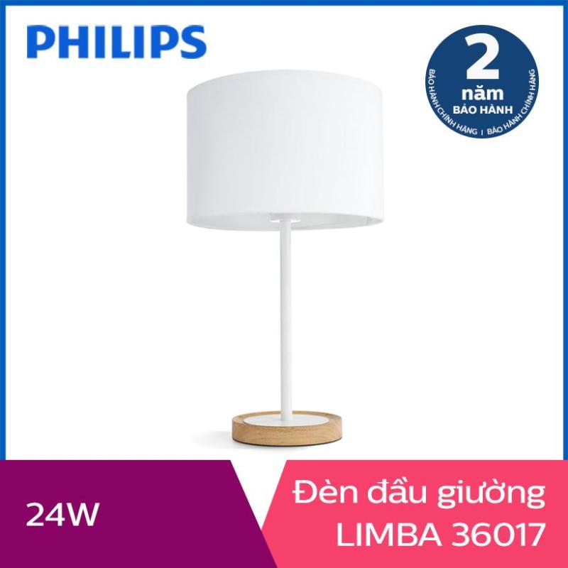 Đèn trang trí để bàn Philips Limba 36017 tặng 01 bóng đèn Philips LED Scene Switch 2 cấp độ ánh sáng vàng