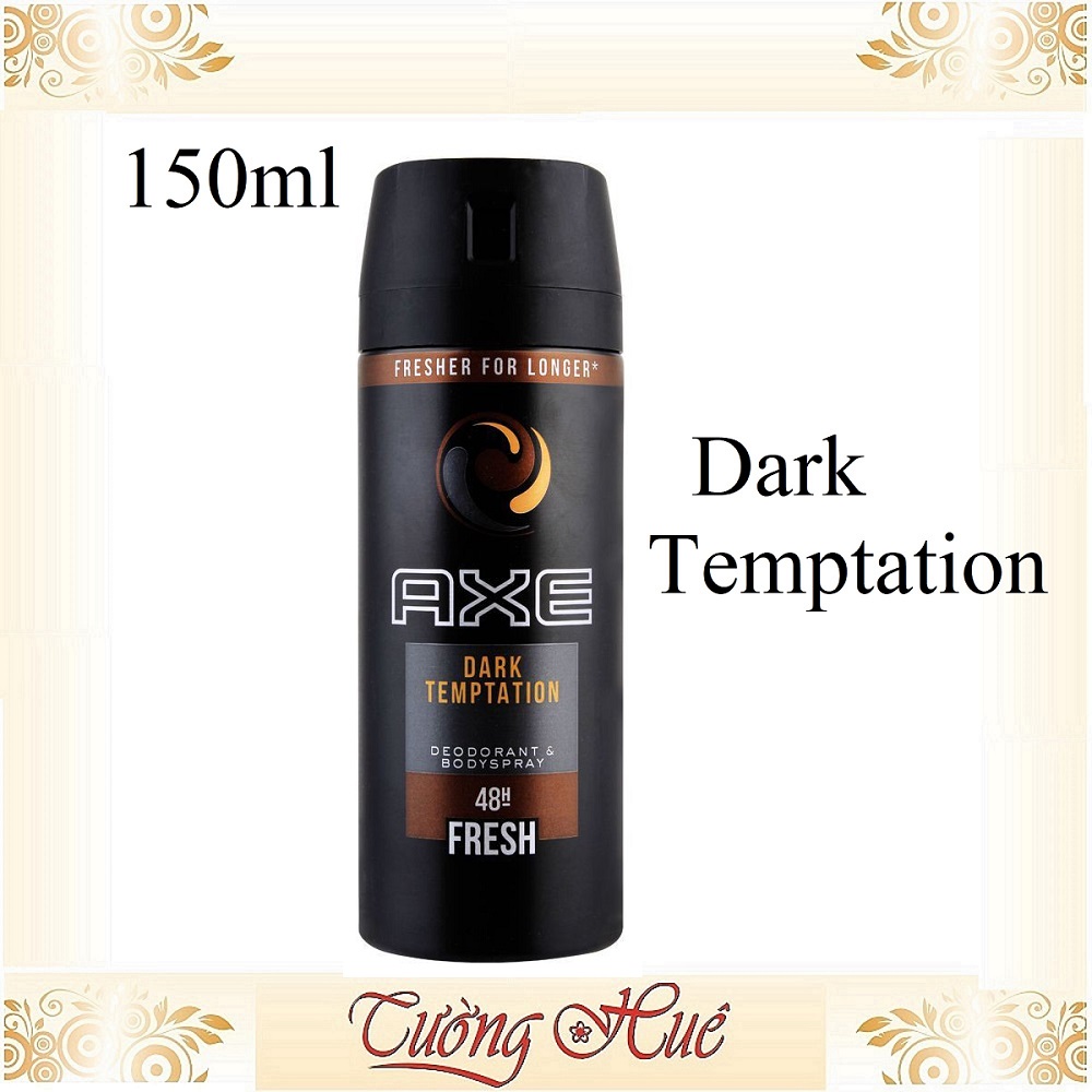 HCMXịt khử mùi nam AXE Body Spray for Men Dark Temptation - 150ml