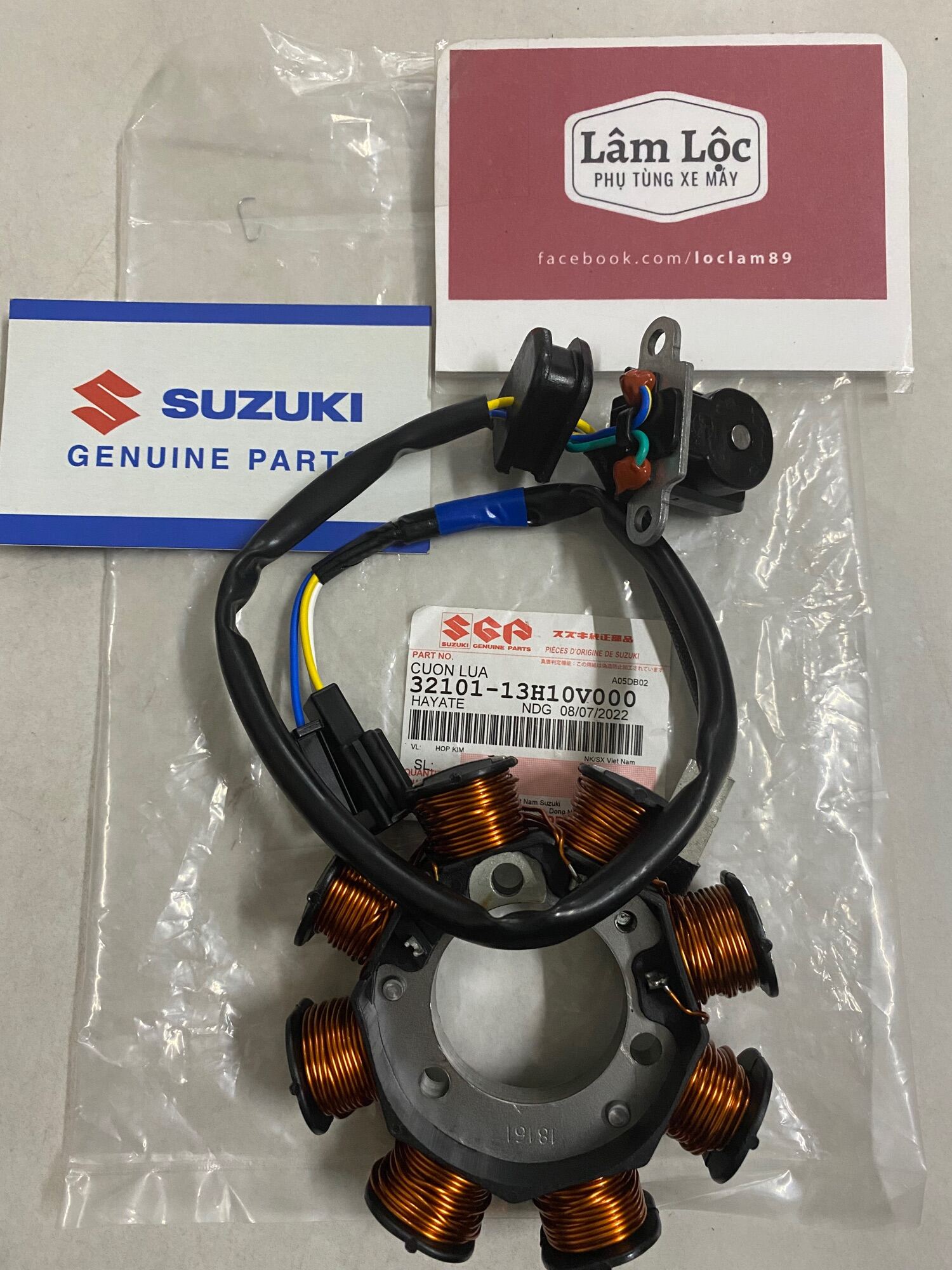 Cuộn lửa hayate sc 125 suzuki chính hãng