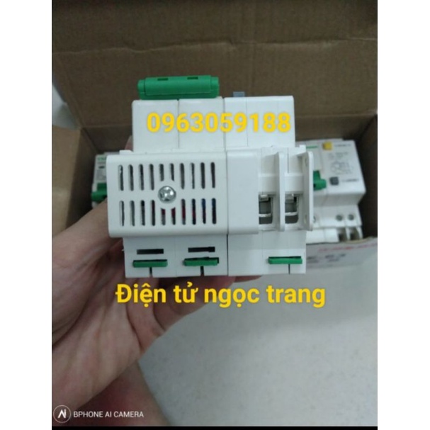 (HÀNG CHẤT LƯỢNG) Aptomat DZ47Chống Giật 2 Pha C20A - C32A -C63A