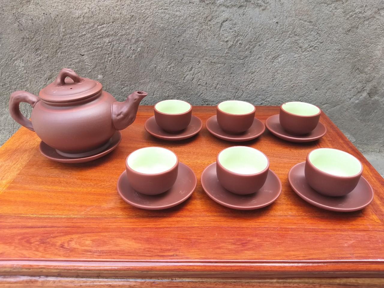 Bộ Ấm Trà Đất Tử Sa (Không Khay) - mẫu mới