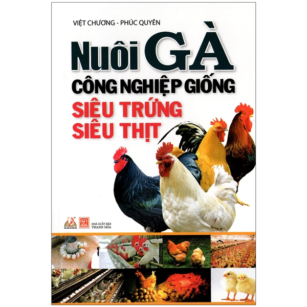 Sách Nuôi Gà Công Nghiệp Giống Siêu Trứng Siêu Thịt - Vanlangbooks
