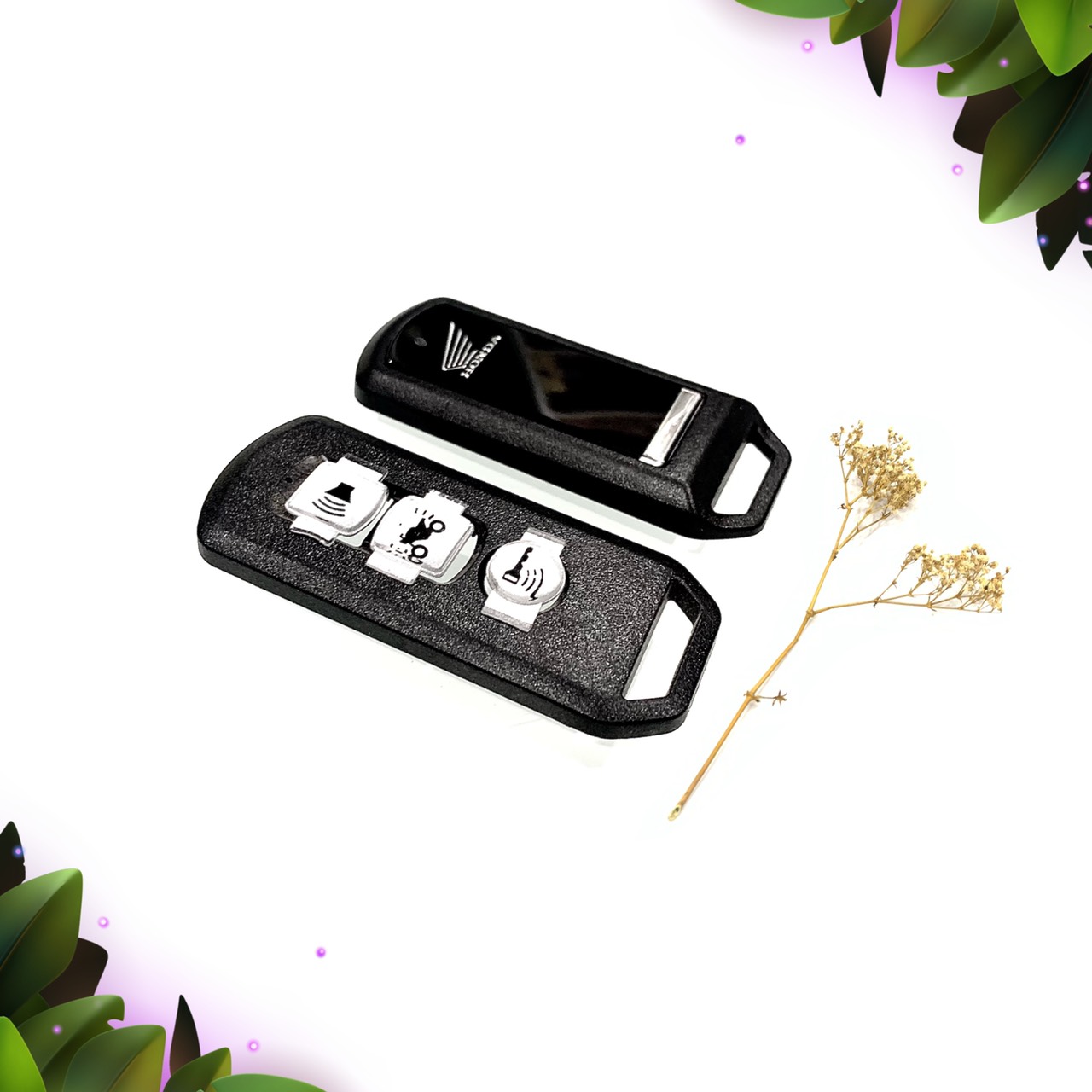 VỎ REMOTE KHÓA SMARTKEY HONDA SH - SH MODE CÓ 3 NÚT