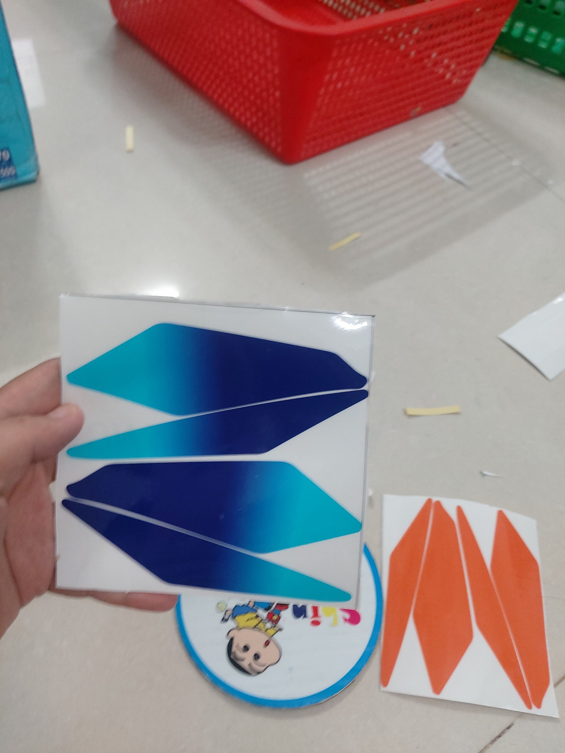 Tem dán đèn xi nhan raider satria fi