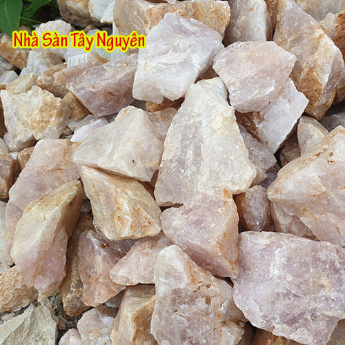 Đá Thạch Anh Vụn Hồng - Trấn Trạch, Cân Bằng Năng Lượng, Khử Tia Ác Xạ