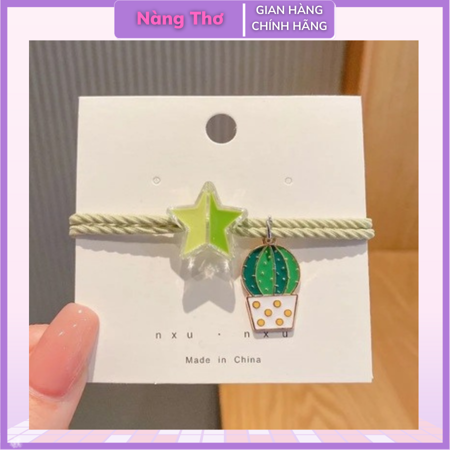 Dây Cột tóc ngôi sao Hàn Quốc Cho Nữ