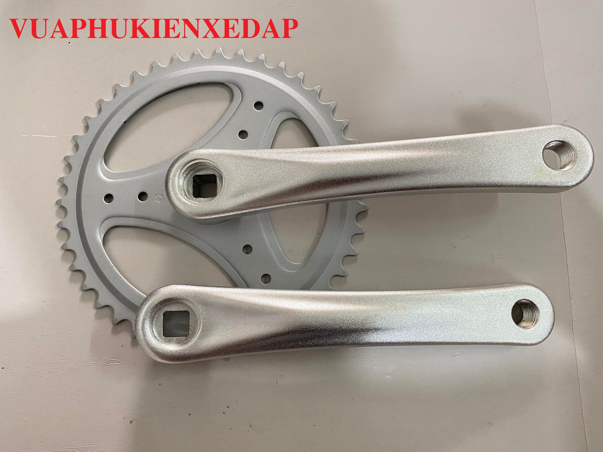 Đùi đĩa nhôm xe đạp thể thao 1 tầng