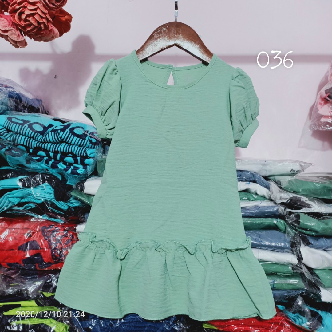 [HCM]Váy bé gái đầm đuôi cá dáng suông bé gái 036