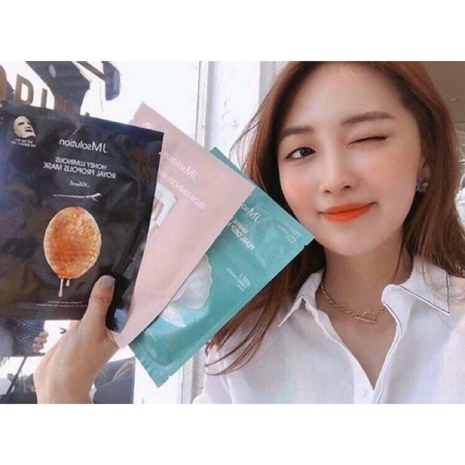 [Hàn Quốc] Mặt Nạ Giấy Chăm Sóc Da Toàn Diện Jm solution Mask