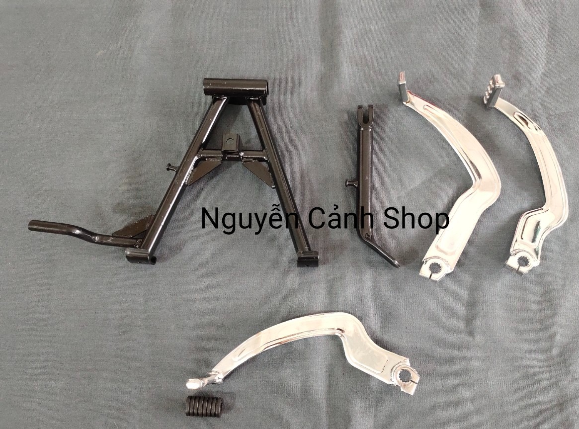 Đạp thắng sport có cao su,chống đứng,chống nghiên,đạp thắng satria 2000,đạp thắng sport 2006,satria sản phẩm như hình