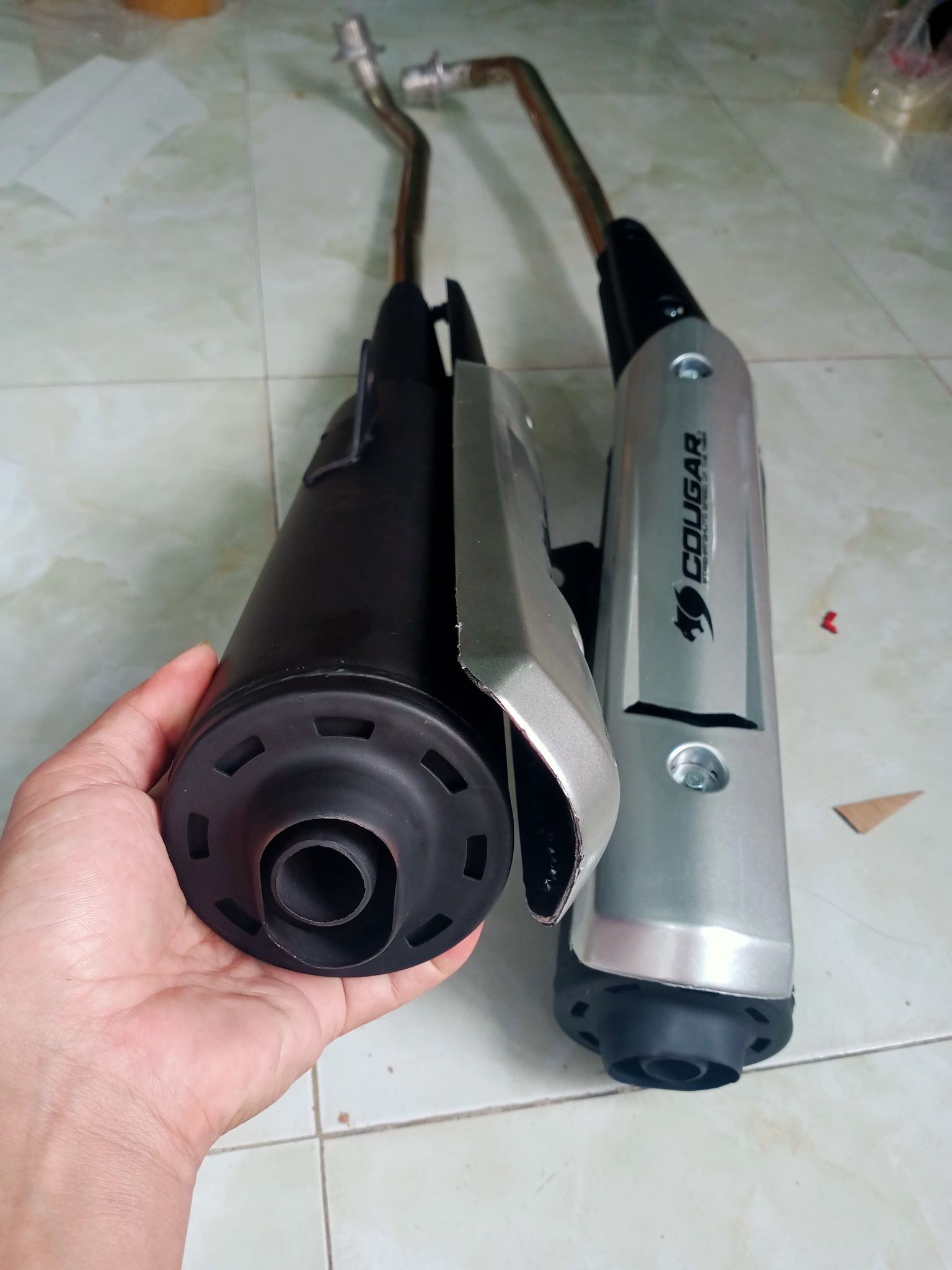 Pô êm lắp cho xe sirius