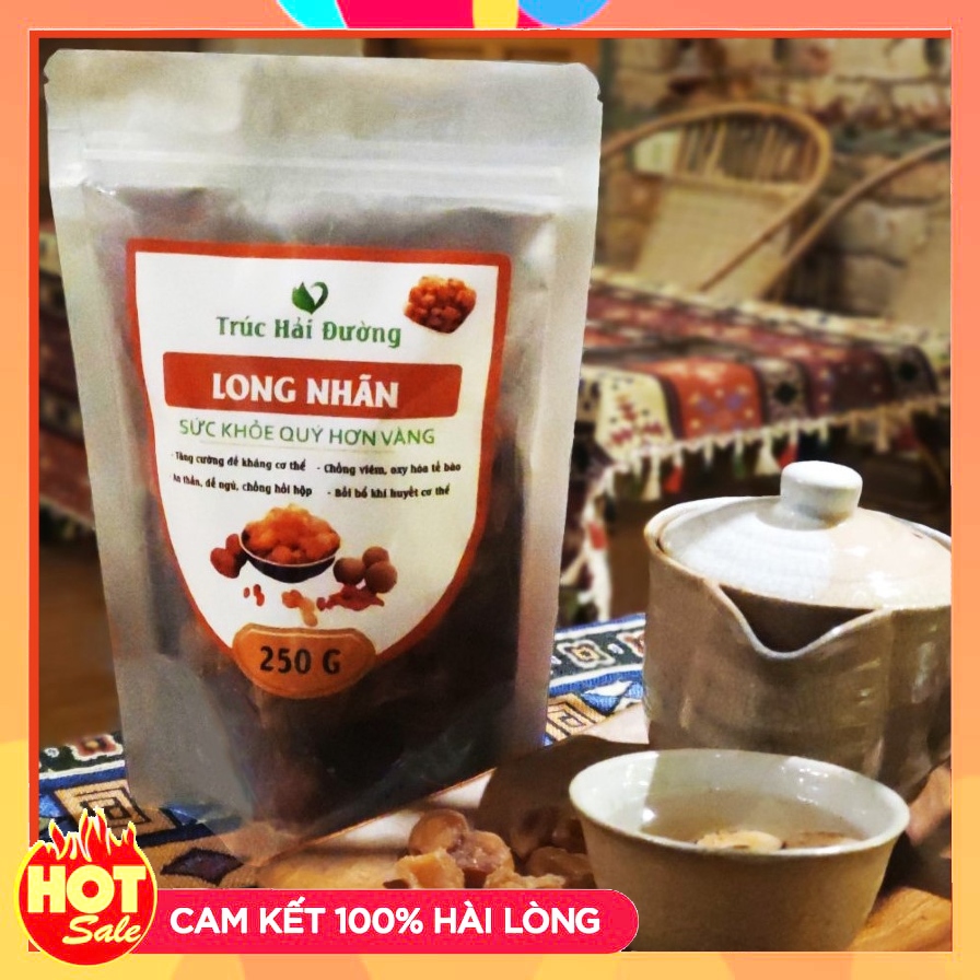 [HÀNG CAO CẤP] Long Nhãn Sấy Dẻo Hưng Yên Loại Thượng Hạng 250g